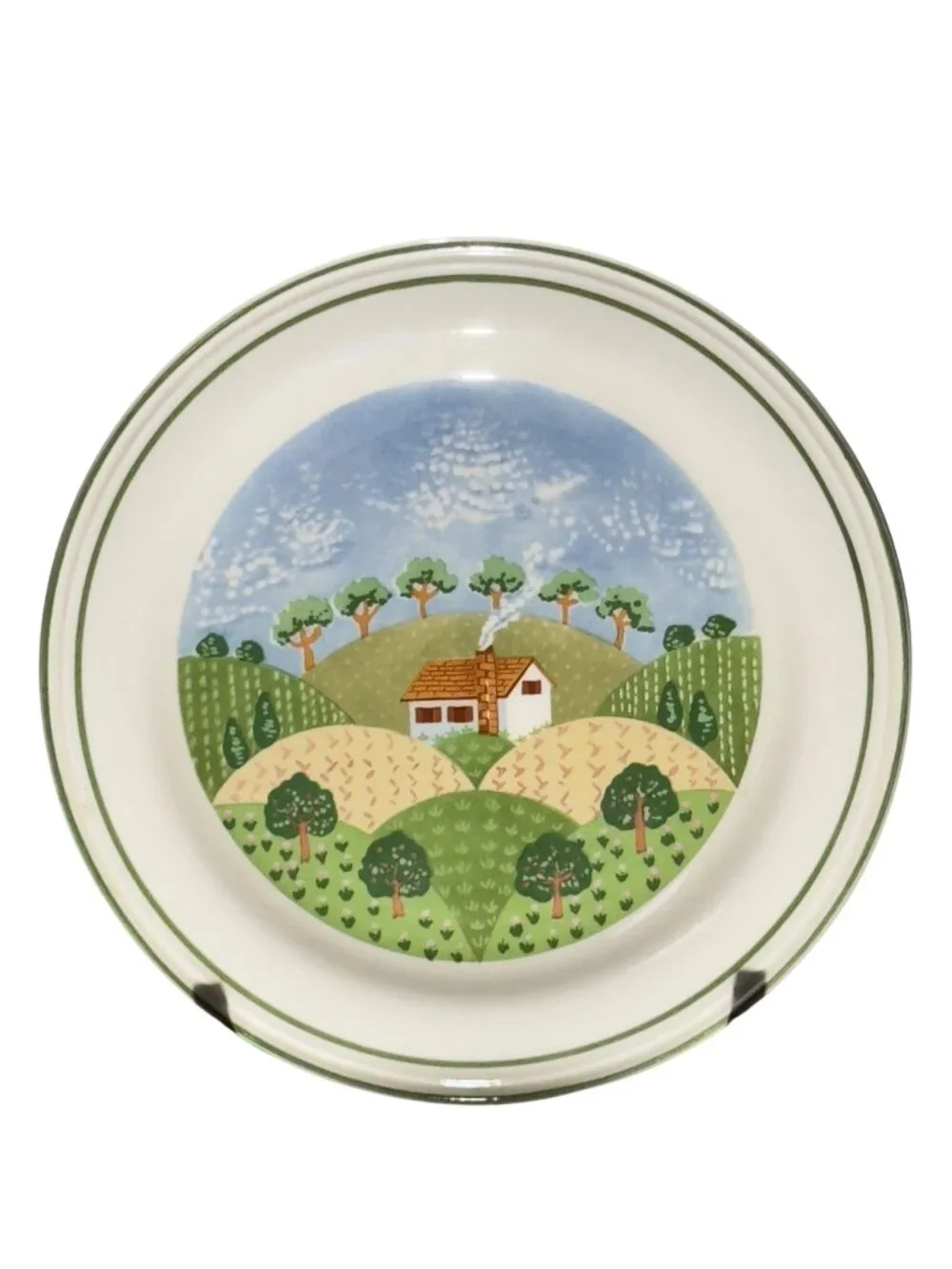 Sangostone Country Cottage Dinner Plates 10.5